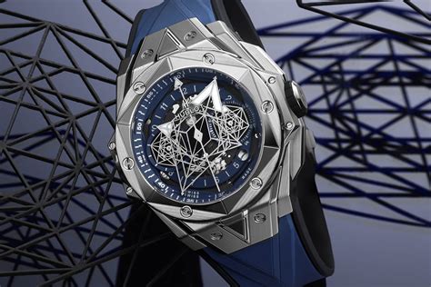 hublot tan|A Masterclass in Geometry: The Big Bang Unico Sang Bleu II, .